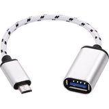 Gplus MC318 UTV007 Micro USB 3.0 To USB 3.0 Otg Kablo Gümüş