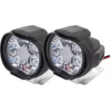 Gpr Motosiklet LED Sis Farı 6 LED (2 Adet) 2 Modlu