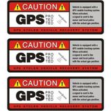 Gps Uydudan Takip Araç Sticker 10CMX3 cm 3 Adet - Çok Renkli - Genel - 1 GB