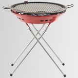 GR-810/3 Çapraz Ayaklı Tüplü Dumansız Mangal Saç Grill - Standart