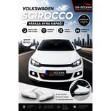 GR-Dizayn VOLKSWAGEN SCİROCCO ARACA ÖZEL BOYALI YARASA AYNA KAPAĞI A+ (ŞEKER BEYAZI)
