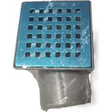 GR Tesisat Malzemeleri Grtes 10x10 Ø70 Yandan Çıkışlı Paslanmaz Izgaralı Yer Süzgeci (Sifonu) Koku Önleyicili 360° Ayarlanır (Pvc Boru Uyumlu) 2'li Paket - Ø70 - 2'li Paket