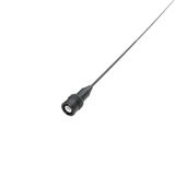 GRA-SMA24 BNC 144-146/430-440 MHz 2M/70 cm Süper Elastik Bellek Çelik Esnek Dikey El Tipi Çift Bant Anten, 15,7 inç