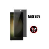 GRABONO Samsung Galaxy S23 Ultra Kavisli Hayalet Ekran Koruyucu Tech Polymer Nano Siyah Siyah