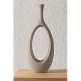 Gracil Özel Taş Doku Yeşil İskandinav Seramik Vazo 20x5x55cm 6266 20x5x55cm Yeşil
