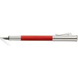 Graf Von Faber Castell 145290 Guilloche M Hint Kırmızı Dolma Kalem