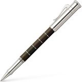 Graf Von Faber-Castell Anello Grenadilla Roller Kalem, Platin Kaplama, Dayanıklı Ahşap Gövde, Şık ve - 0 - Renkli