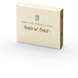Graf von Faber-Castell Dolma Kalem Kartuşu 6'lı Kahve