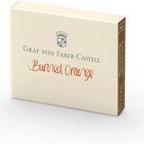 Graf von Faber-Castell Dolma Kalem Kartuşu 6'lı Yanık Turuncu