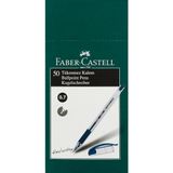 Graf Von Faber-Castell Faber-Castell 1425 İğne Uç Tükenmez, Siyah, 50' Li
