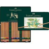 Graf Von Faber-Castell Faber-Castell Pitt Pastel Boya Kalemi, 60 Renk, Yüksek Pigment, Solmaya Dirençli, Fırça ve Parmakla - Renkli
