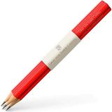 Graf Von Faber-Castell Guilloche Hint Kırmızısı 3'lü Kurşun Kalem 118632