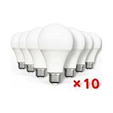 Grafen LED Ampul Günışığı Renk 9 Watt E-27 Duy Tipi Tasarruflu 10'lu Paket Enerji Verimliliği - Gün Işığı
