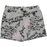 Graffiti World Kız Çocuk Desenli Cepli Şort - 12 Yaş