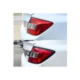 Graficar Design Honda Civic ile Uyumlu Fb7 Sedan Stop Çerçevesi Sticker Kolay Uygulama Uzun Ömürlü, Mat Siyah