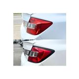 Graficar Design Honda Civic ile Uyumlu FB7 Sedan Stop Çerçevesi Sticker Kolay Uygulama Uzun Ömürlü, Parlak Siyah
