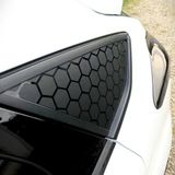 Graficar Design Volkswagen Polo MK5 ile Uyumlu Kelebek Cam Sticker Set Düz, Logosuz 2009 2017 Model Yılları ile Uyumlu