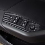 Graficar Design Volkswagen POLO MK6 ile Uyumlu İç Trim Folyo Kaplama Set, Mat Karbon Siyah