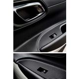 Graficar Design Yeni Hyundai ile Uyumlu I20 Iç Trim Folyo Kaplama Set, Mat Karbon Siyah Ayna Katlama Butonsuz Jump Style