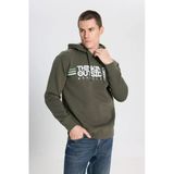 Grafik Logolu Kapüşonlu Sweatshirt Erkek Sweatshirt W242443801