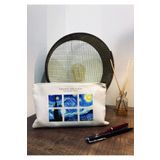 GRAFİKSPAN Van Gogh Starry Night Makyaj Çantası, Kalemlik, El Çantası, Baskılı Bez Çanta