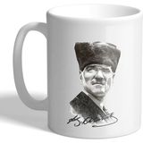 Grafilli Design Atatürk Kupa Bardak 05