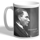 Grafilli Design Kişiye Özel Atatürk Kupa Bardak 008