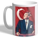 Grafilli Design Kişiye Özel Atatürk Kupa Bardak 011