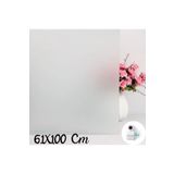 GRAFİTACK 61 Cm x 1 Metre Cam Kumlama, Ofis, Duşakabin ve Balkon Camı Buzlu Kaplama Folyosu