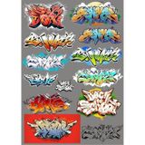 Grafiti Sticker Set 13 Parça Telefon, Tablet, Defter, Laptop Sticker