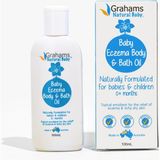 Grahams Bebek Vücut ve Banyo Yağı Onarıcı Bakım 100ML
