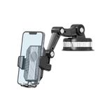 Grains Global 360° Dönebilen Vakumlu Torpido ve Cam Için Araç Içi Telefon Tutucu - Option-1 - 000-Siyah