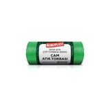 Grains Global Cam Atıklar Jumbo Çöp Torbası 10’lu 80×110 Cm, Kesici Atıklara Dayanıklı, Çift Katlı, Geri Dönüştürülebilir, Kolay Bağlanabilir, Depo, Restoran, Okul, Fabrika, Ev, Ekstra Kalın Çöp Torbası - Option-1