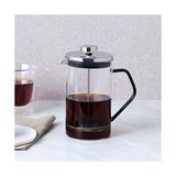 Grains Global Coffe Bean Borosilikat Cam French Press Green 600 ml - Option-1 - 001-Renkli