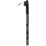 Grains Global Eyebrow Pencil No: 307 Ash - Şekillendirici Fırçalı Kaş Kalemi - 0-Siyah