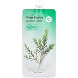 Grains Global Missha Çay Ağacı Özlü Yağ Kontrolü Sağlayan Uyku Maskesi Pure Source Pack (Tea Tree), 111471 - Option-1