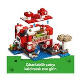 Grains Global Moshroom Evi 21270 – 8 Yaş ve Üzeri Erkek ve Kız Çocuklar Için Mantar Tarlaları, Steve Figürü ve Yaratıklar Içeren Rol Yapım Oyuncağı Yapım Seti, Doğum Günü Hediyesi Fikri (500 Parça) - Option-1