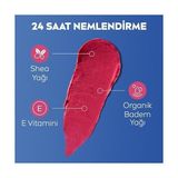 Grains Global SPF30 Pembe Renkli Dudak Bakım Kremi,4,8gr,24 Saat Nemlendirme,e Vitamini,organik Yağı,shea Yağı,dudak ve Yanaklar Için,allık Etkisi,mineral Yağı Bulunmaz - Option-1