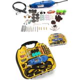 Graizer 211 Parça Mini Taşlama Hobi Gravür Seti 400 Watt 60.000 Rpm Ayarlanabilir Devir