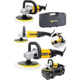 Graizer Alman 2800 Watt 6 Kademe Devir Ayarlı Polisaj Makinasi Zımpara Sarı Pasta Cila Makinesi