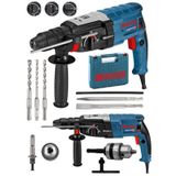 Graizer Alman 3000 Watt Kırıcı Delici Hilti Matkap Metal Şanzumanlı ++ 5 Adet Uç ++Yedek Mandren