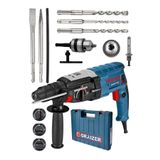 Graizer Alman 3000 Watt Kırıcı Delici Metal Dişli Şanzuman Hilti Darbeli Matkap Yedek Mandren 5 Uç