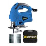 Graizer Alman 3200 W Sjs Metal Şanzuman 6 Kademe Devirli Lazerli Otomatik Dekupaj Testere + 10 Uç