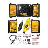 Graizer Alman 400 Watt 350 Parça 60.000 Rpm 6 Kademe Devir Ayarlı Hobi Gravür Seti Mini Taşlama Makinesi