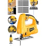 Graizer Alman 4000 W Sjs Metal Şanzuman 6 Kademe Devirli Bakır Sargili Dekupaj Testere Makinesi