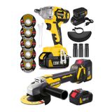 Graizer Alman Pro 128 V Profesyonel 2'li Set Somun Sıkma Taşlama Makinesi