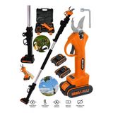 Graızer Alman Profesyonel 128 Vf 10 Ah 2 Metre Teleskopik Uzatma Akulu Bag Dal Budama Kesme Makasi Makinesi