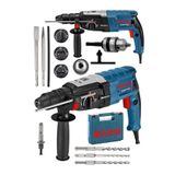 Graizer Gri Alman 3000 Watt Kırıcı Delici 5.0 J Sjs Metal Dişli Şanzuman Hilti Darbeli Matkap + 5 Uç 28 mm