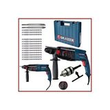 Graizer GRZ-3000 EK-3000-5 Alman Kırıcı Delici Metal Dişli Şanzuman Hilti Darbeli+Yedek Mandren+15 Uç Matkap