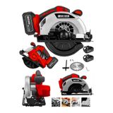 Graizer K 21 V Platinum Akülü Çelik Şanzuman Şarjlı Ahşap Sunta Ağaç Kesme Makinası Daire Testere